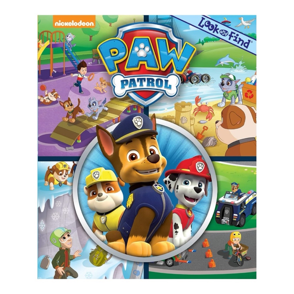 New Paw Patrol Look & Find Book